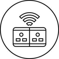 Smart Socket Vector Icon
