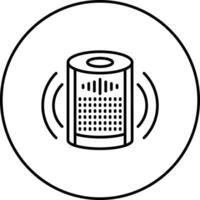 Smart Speaker Vector Icon