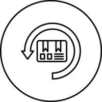 Return Delivery Vector Icon