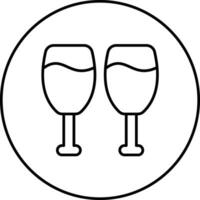 Drink Glass Vector Icon