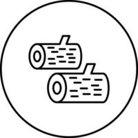 Tree Log Vector Icon