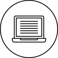 Laptop Vector Icon