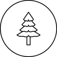 Pine Tree Vector Icon