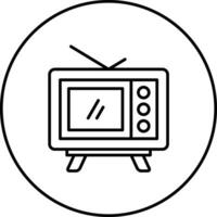 icono de vector de television