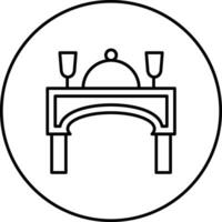 Dinner Vector Icon