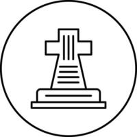 Gravestone Vector Icon