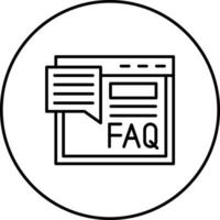 FAQ Vector Icon