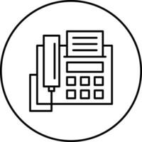 Fax Vector Icon