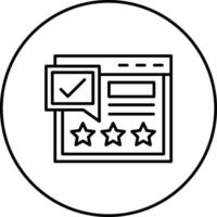 Rating Vector Icon