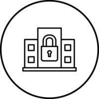 Property Lock Vector Icon