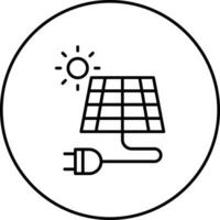 Solar Panel Vector Icon