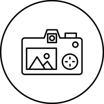 Back Camera Vector Icon