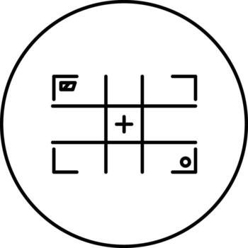 Camera Frame Vector Icon