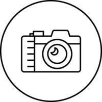 Compact Camera Vector Icon