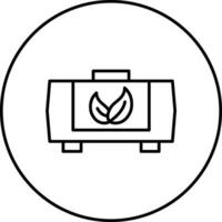 Biogas Vector Icon