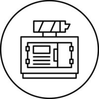 Eco Generator Vector Icon