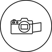 Mirrorless Camera Vector Icon