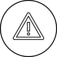 Danger Sign Vector Icon