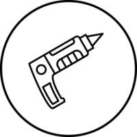 calafateo pistola vector icono