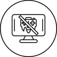 Game Disconnect Vector Icon