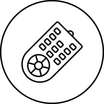 Remote Control Vector Icon