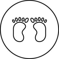 Footprint Vector Icon