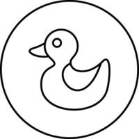 Rubber Duck Vector Icon