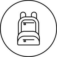 Backpack Vector Icon