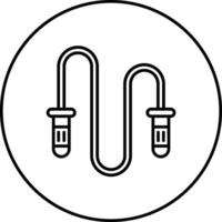 Jumping Rope Vector Icon