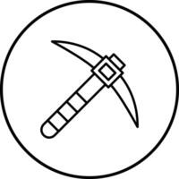 Pickaxe Vector Icon
