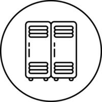 Locker Vector Icon