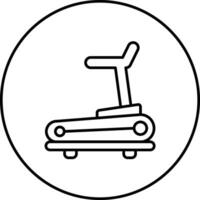 Treadmill Vector Icon