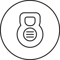 Kettlebell Vector Icon