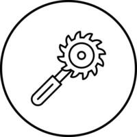 Cutting Tool Vector Icon