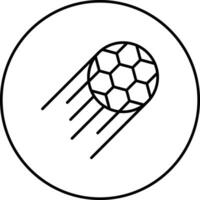 rápido pelota vector icono