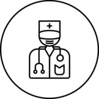 Male Surgeon Vector Icon