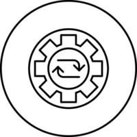 Process Vector Icon