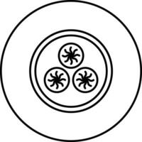 Dim Sum Vector Icon