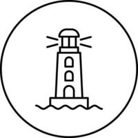 Lighthouse Vector Icon