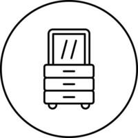 Dresser Vector Icon