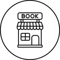 Book Shop Vector Icon