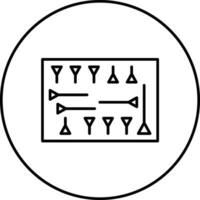 Cuneiform Vector Icon