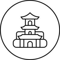 Stupa Vector Icon