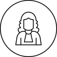 Judge Vector Icon