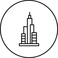 Burj Khalifa Vector Icon