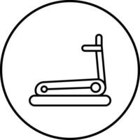 Treadmill Vector Icon