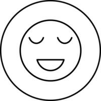 Smiling Face with Smiling Eyes Vector Icon