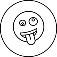 Zany Face Vector Icon