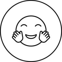 Hugging Face Vector Icon