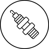 Spark Plug Vector Icon